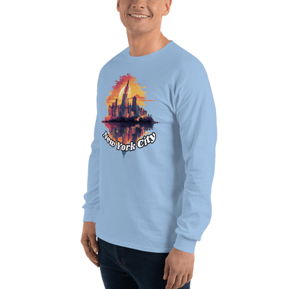 Herren Langarmshirt "New York City" - Artexio