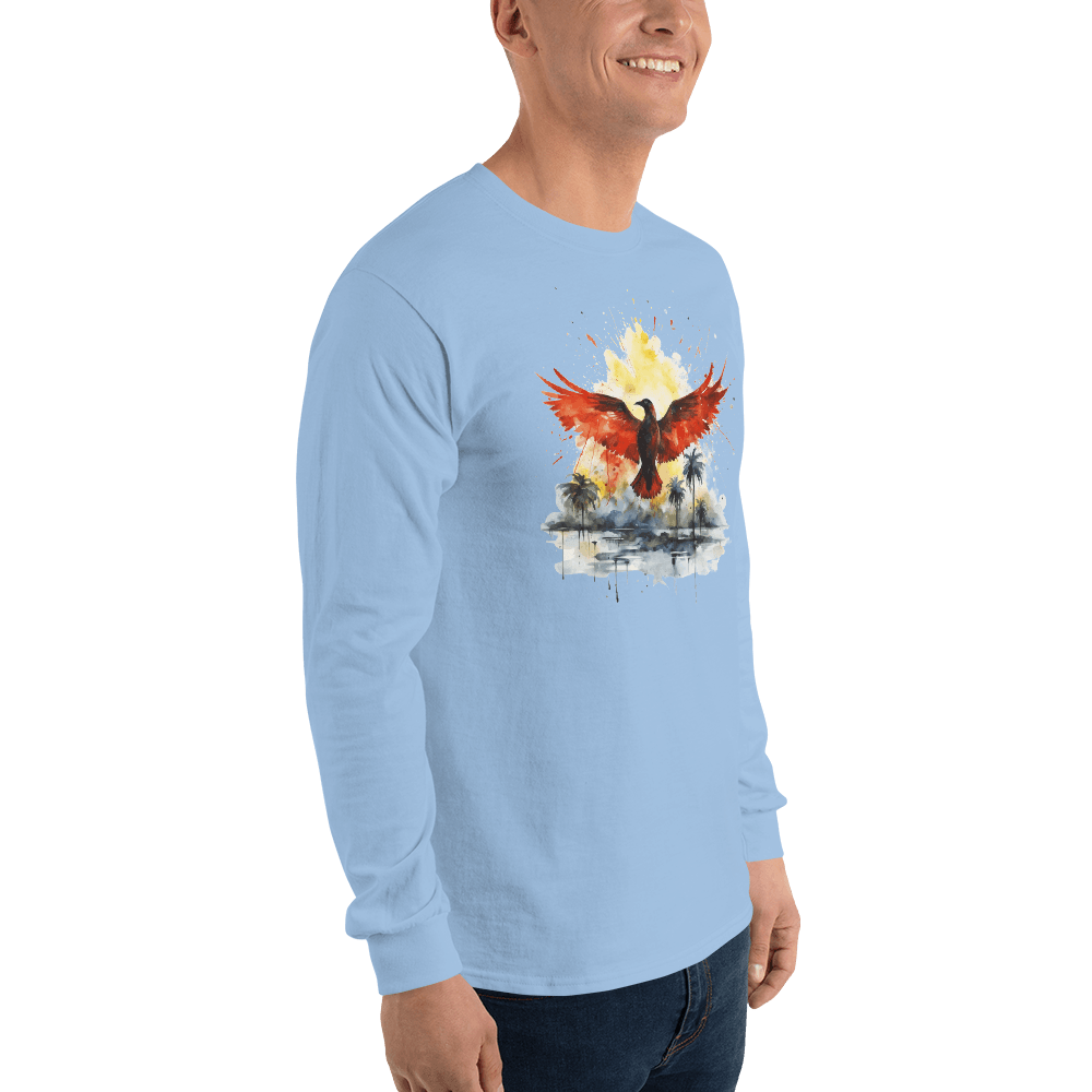 Herren Langarmshirt "Firebird" - Artexio