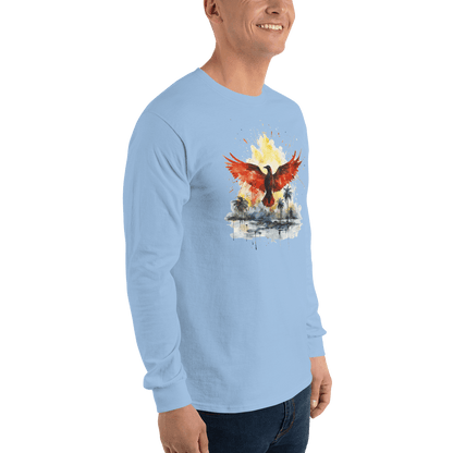 Herren Langarmshirt "Firebird" - Artexio