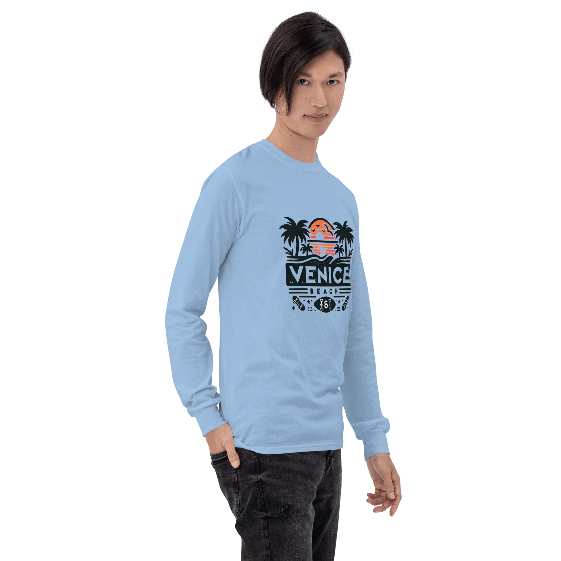 Herren Langarmshirt "Venice Beach" - Artexio