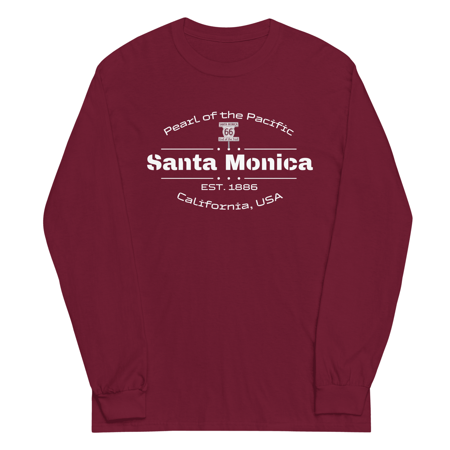 Herren Langarmshirt "Santa Monica" - Artexio