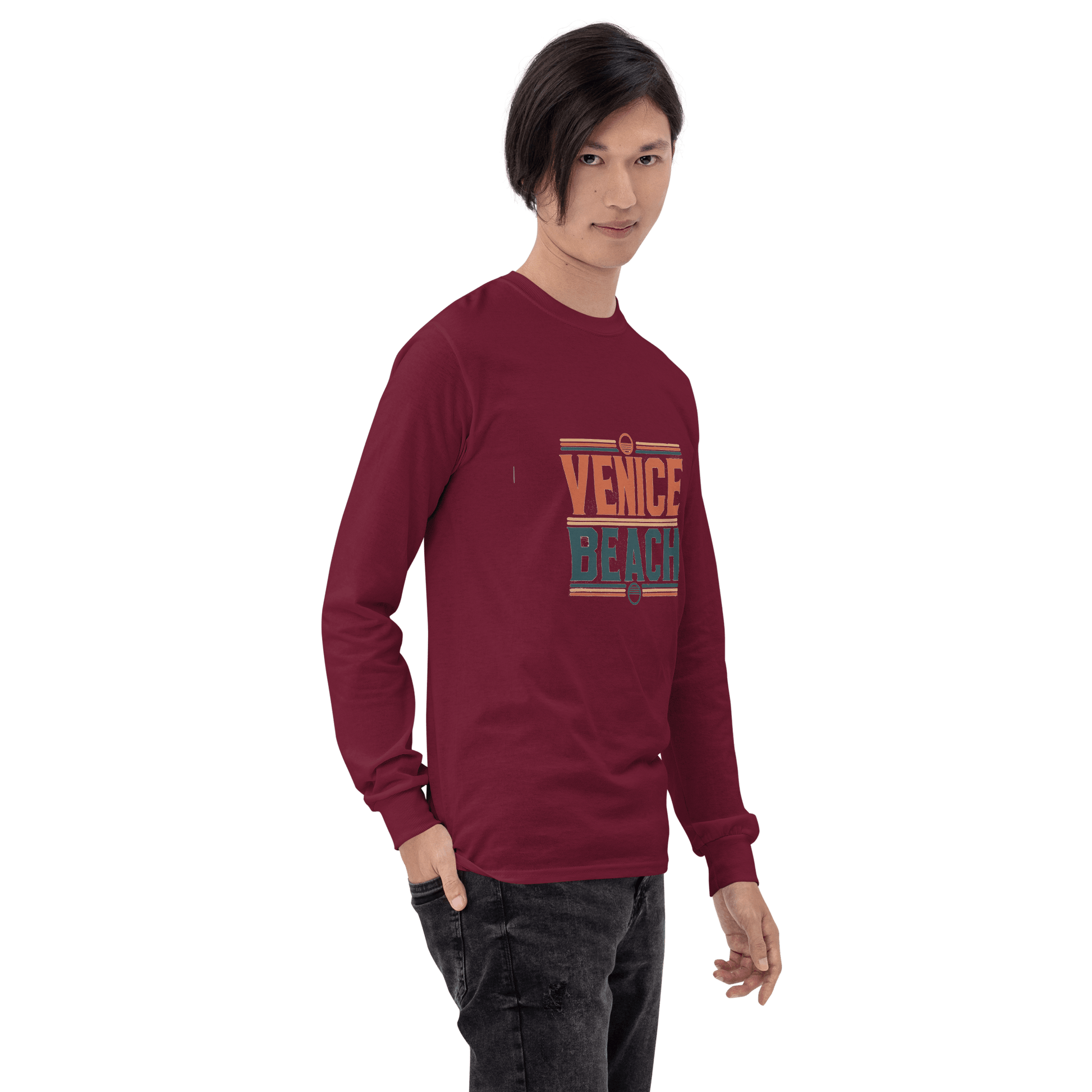 Herren Langarmshirt "Venice Beach" - Artexio