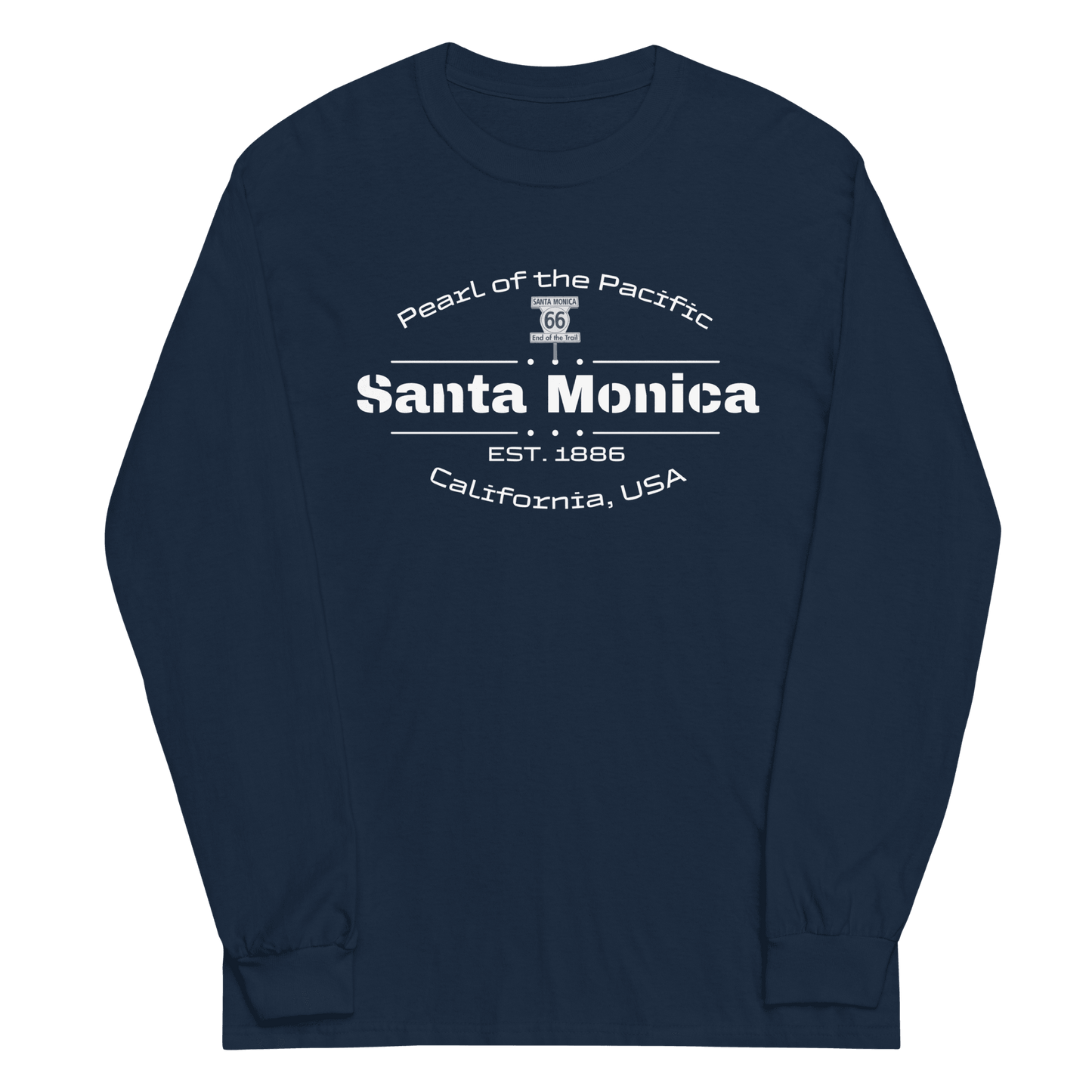 Herren Langarmshirt "Santa Monica" - Artexio