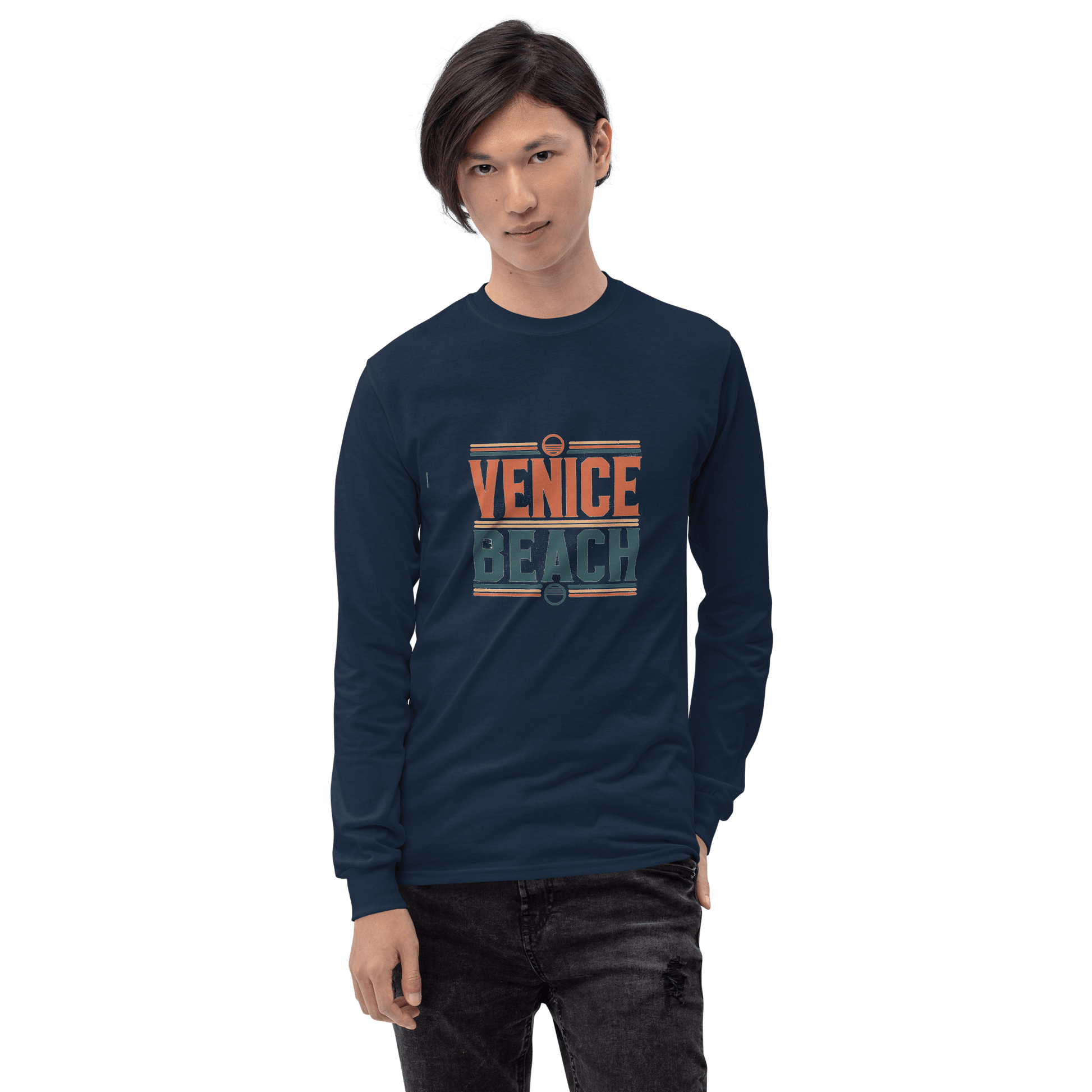 Herren Langarmshirt "Venice Beach" - Artexio