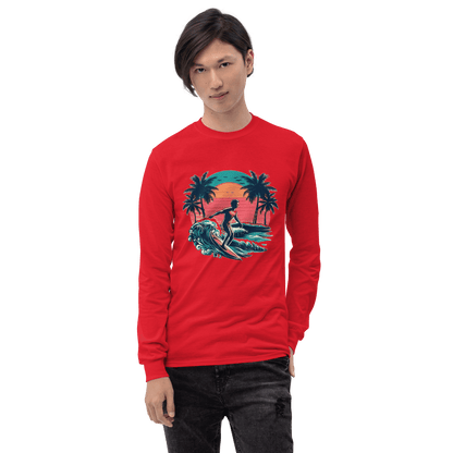 Herren Langarmshirt "Surfing" - Artexio