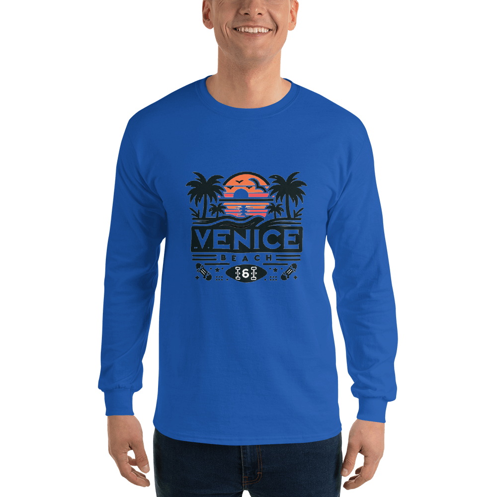 Herren Langarmshirt "Venice Beach" - Artexio