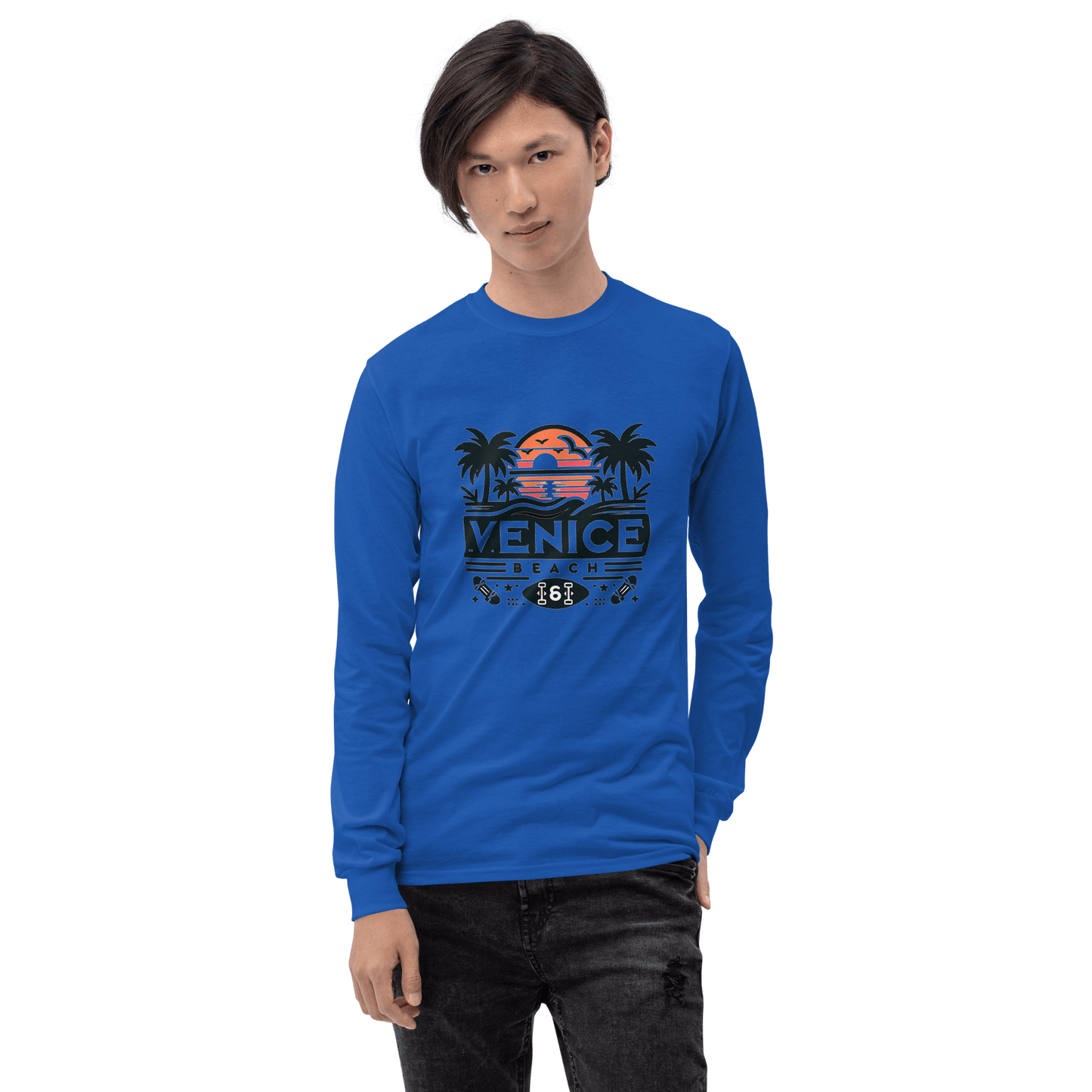 Herren Langarmshirt "Venice Beach" - Artexio