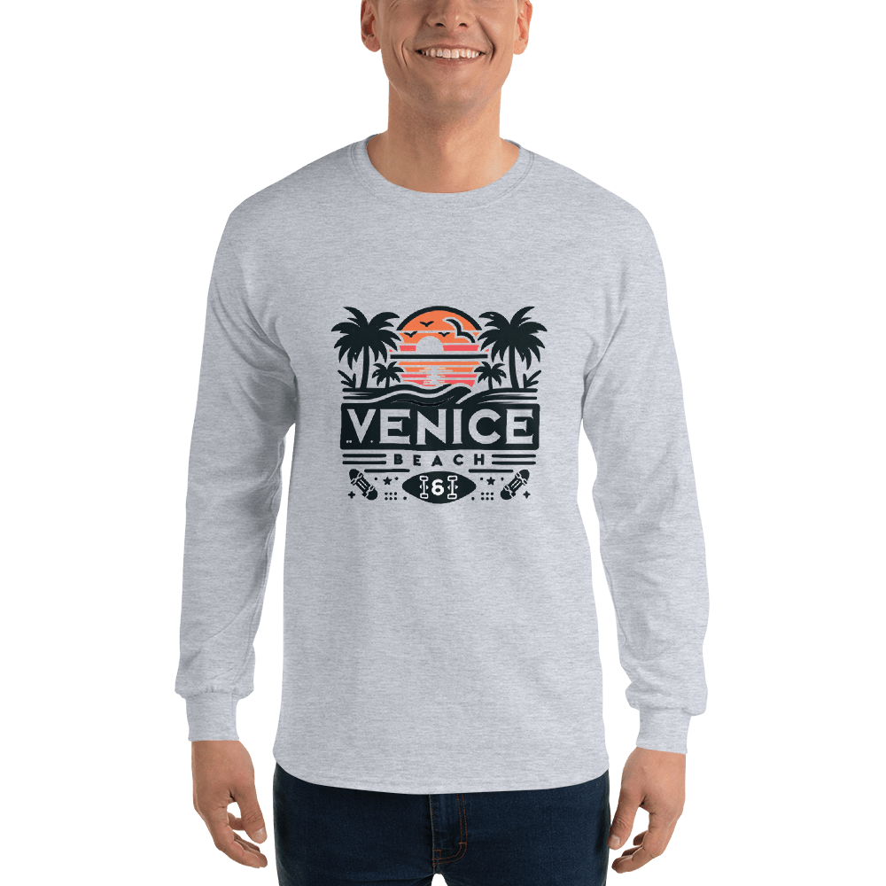 Herren Langarmshirt "Venice Beach" - Artexio