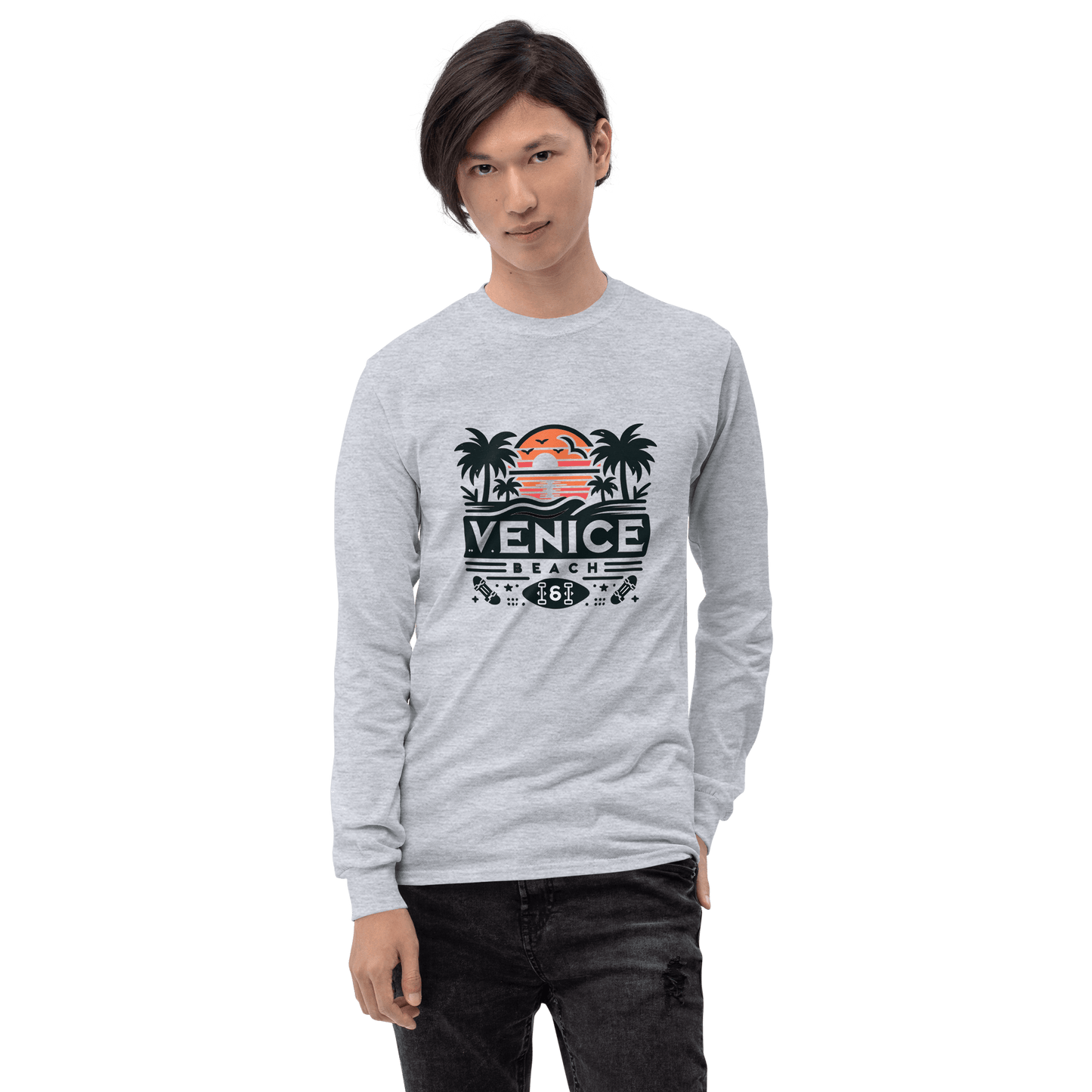 Herren Langarmshirt "Venice Beach" - Artexio