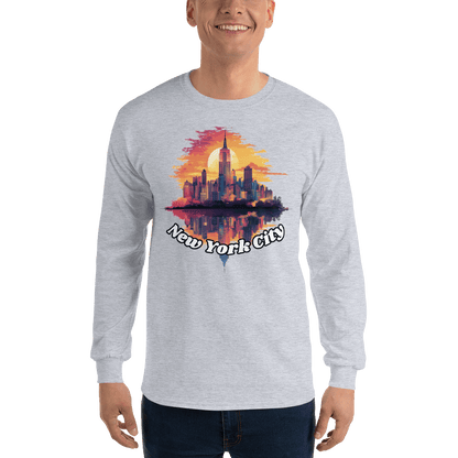 Herren Langarmshirt "New York City" - Artexio