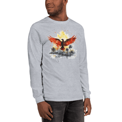 Herren Langarmshirt "Firebird" - Artexio