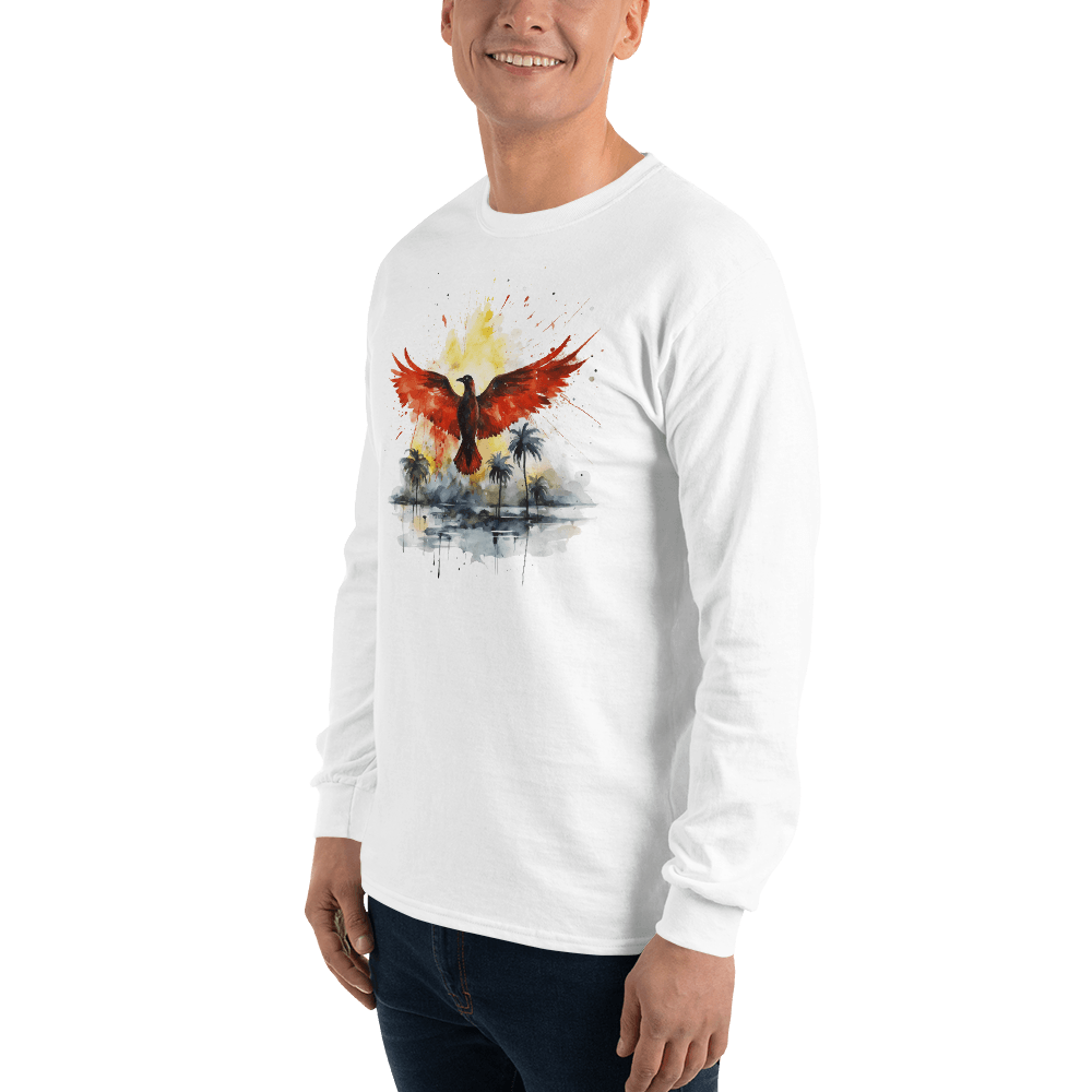 Herren Langarmshirt "Firebird" - Artexio