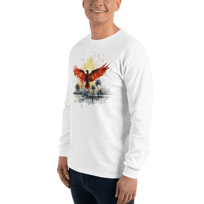 Herren Langarmshirt "Firebird" - Artexio