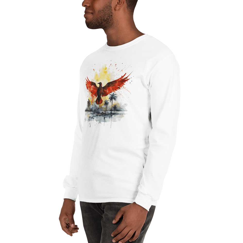 Herren Langarmshirt "Firebird" - Artexio