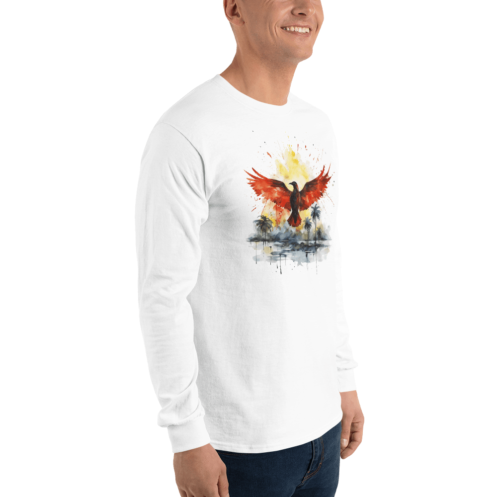 Herren Langarmshirt "Firebird" - Artexio