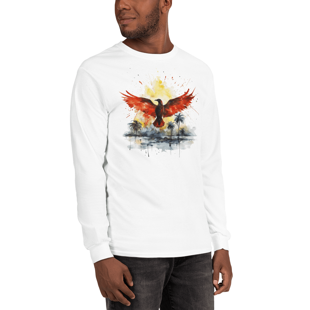 Herren Langarmshirt "Firebird" - Artexio