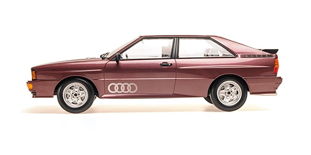 Minichamps Audi Quattro 1980 brown metallic 1:18 Modell