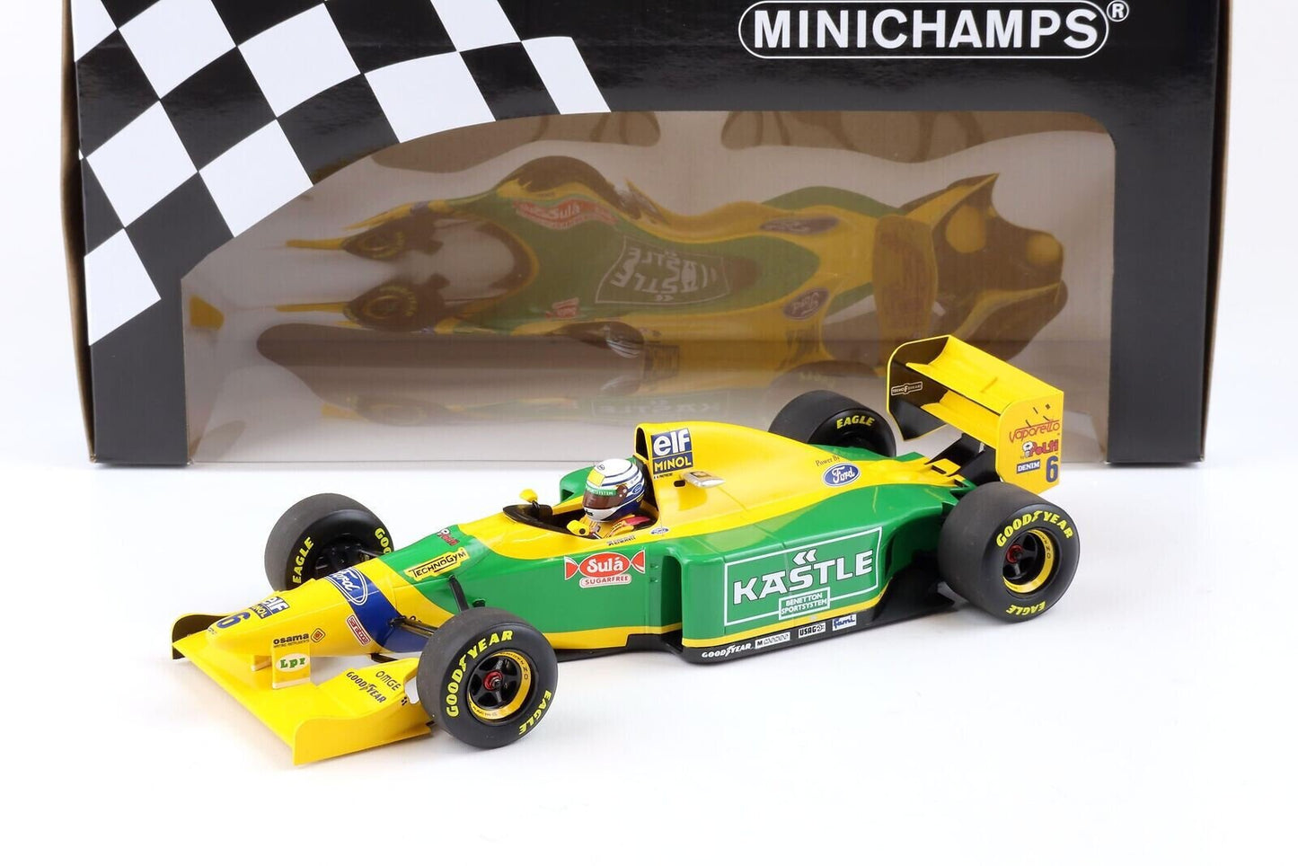 Minichamps Benetton Ford B193 - Michael Schumacher - German GP 1993 1:18 Modell