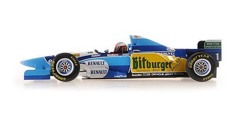Minichamps Benetton Renault B195 - Michael Schumacher - Winner Pacific GP World Champion 1995 1:18 Modell
