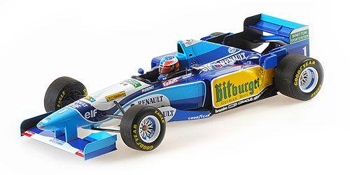 Minichamps Benetton Renault B195 - Michael Schumacher - Winner Pacific GP World Champion 1995 1:18 Modell