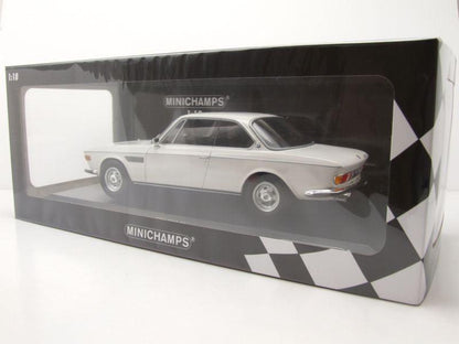 Minichamps BMW 2800 CS E9 Coupe 1968 – White 1:18 Modell - Artexio