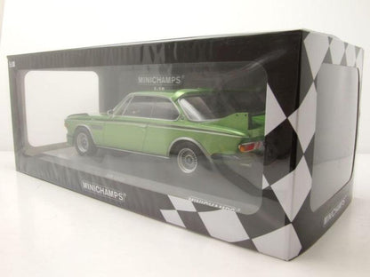 Minichamps BMW 3,0 CSL 1973 – Green 1:18 Modell - Artexio