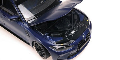Minichamps BMW M3 2024 - Matt Blue Metallic 1:18 Modell