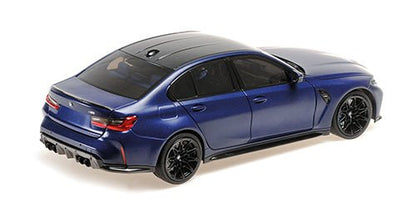 Minichamps BMW M3 2024 - Matt Blue Metallic 1:18 Modell