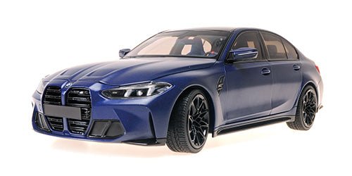 Minichamps BMW M3 2024 - Matt Blue Metallic 1:18 Modell