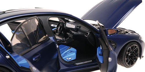 Minichamps BMW M3 2024 - Matt Blue Metallic 1:18 Modell