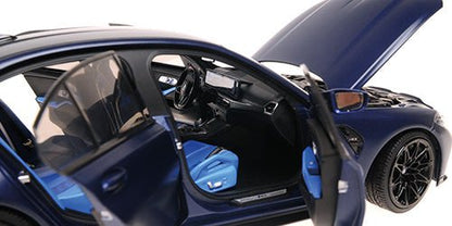 Minichamps BMW M3 2024 - Matt Blue Metallic 1:18 Modell