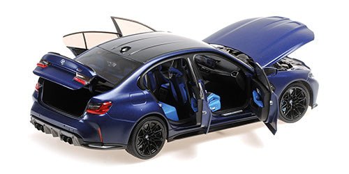 Minichamps BMW M3 2024 - Matt Blue Metallic 1:18 Modell