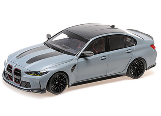 Minichamps BMW M3 CS – 2023 – GREY METALLIC 1:18 Modell