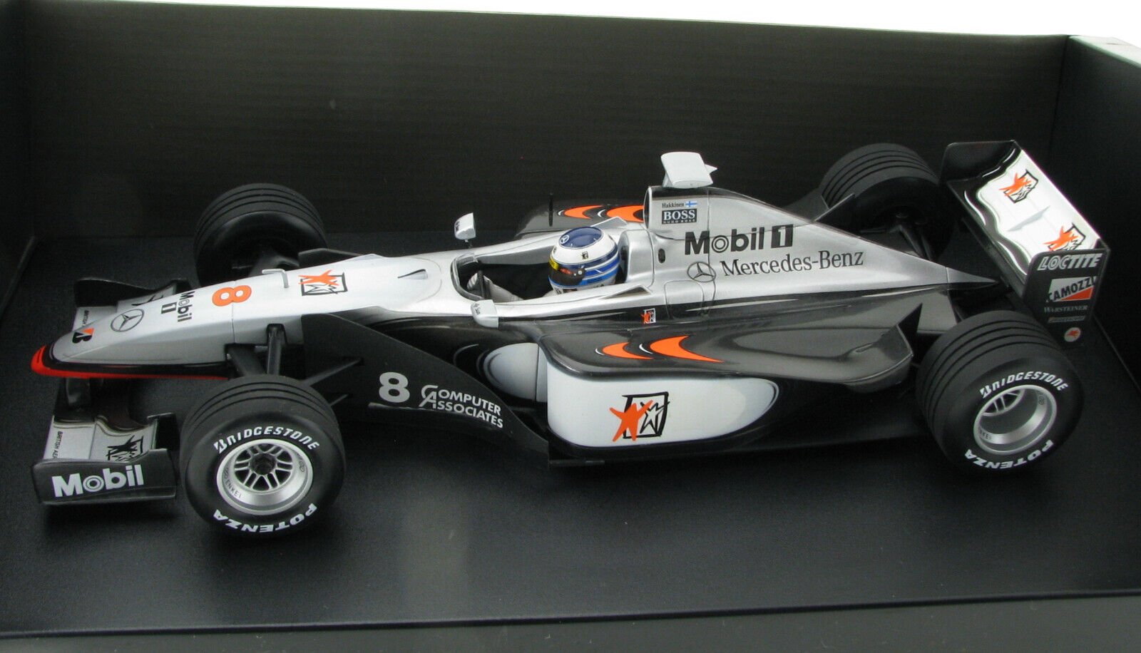 Minichamps McLaren Mercedes MP4/13 – Mika Hakkinen – World Champion 1998 1:18 Modell