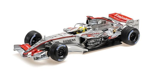 Minichamps McLaren Mercedes MP4/21 F1 Testing Silverstone 2006 L. Hamilton 1:18 Modell