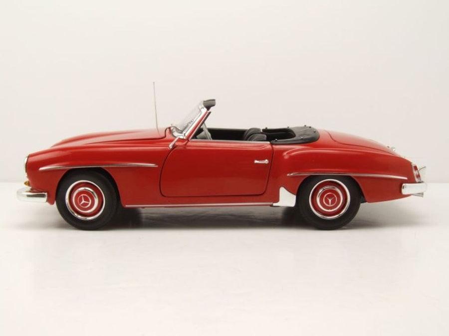 Minichamps Mercedes 190 SL Cabrio W121 1955 – Red 1:18 Modell - Artexio