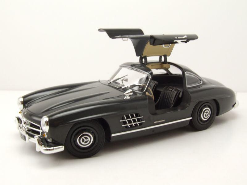 Minichamps Mercedes 300 SL W198 1955 – Dark Grey 1:18 Modell - Artexio