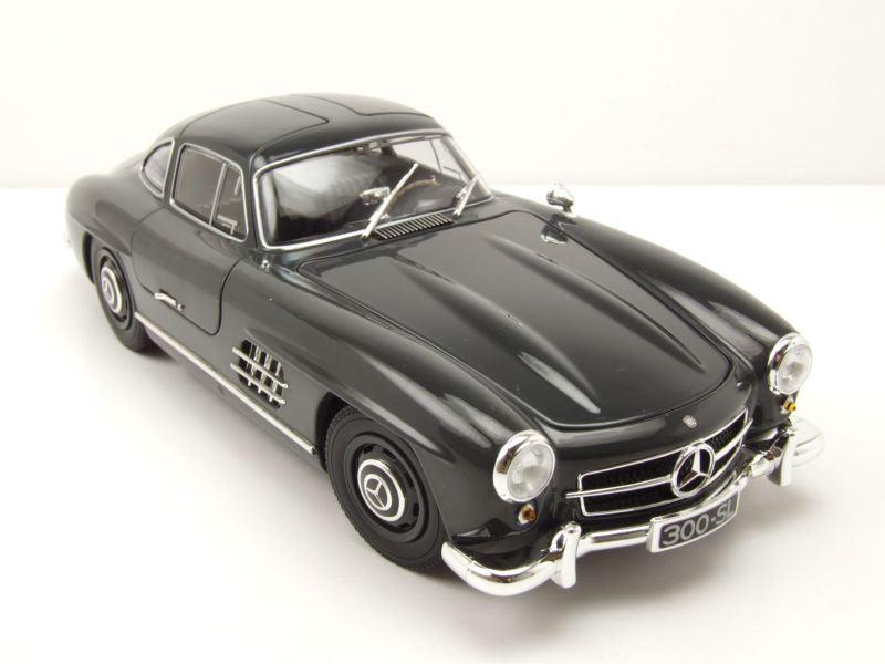 Minichamps Mercedes 300 SL W198 1955 – Dark Grey 1:18 Modell - Artexio