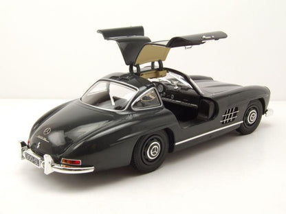 Minichamps Mercedes 300 SL W198 1955 – Dark Grey 1:18 Modell - Artexio