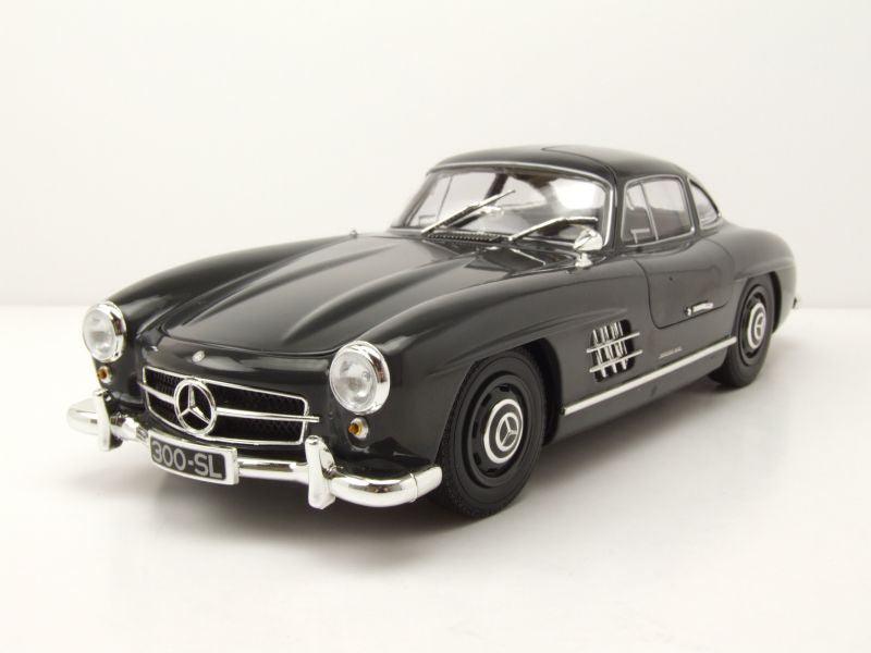 Minichamps Mercedes 300 SL W198 1955 – Dark Grey 1:18 Modell - Artexio