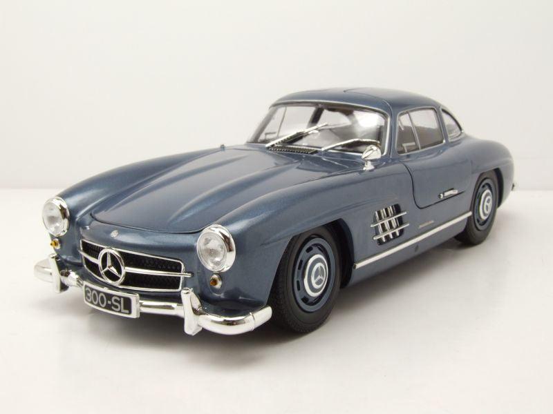 Minichamps Mercedes 300 SL W198 1955 – Light Blue Metallic 1:18 Modell