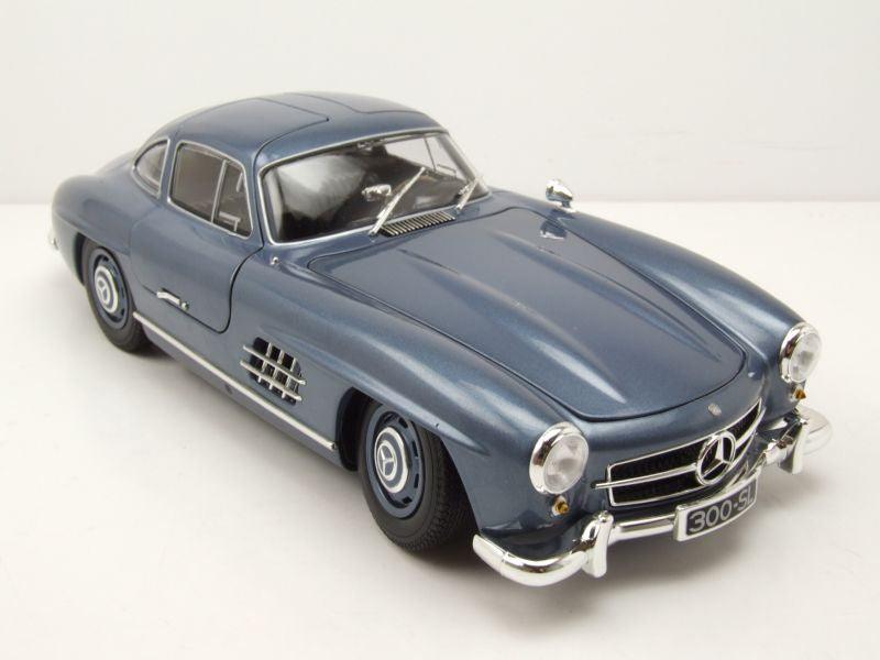 Minichamps Mercedes 300 SL W198 1955 – Light Blue Metallic 1:18 Modell - Artexio