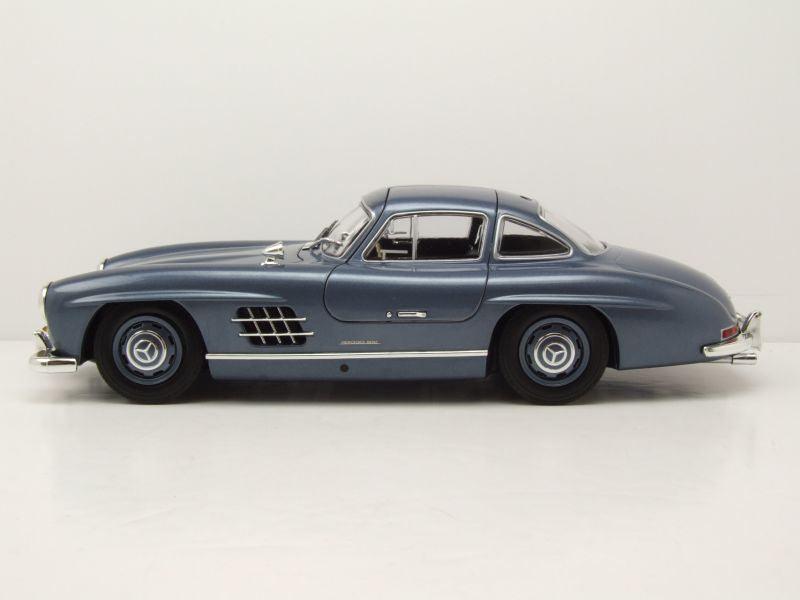 Minichamps Mercedes 300 SL W198 1955 – Light Blue Metallic 1:18 Modell - Artexio