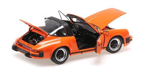 Minichamps Porsche 911 3.2 Carrera Targa 1983 orange 1:18 Modell