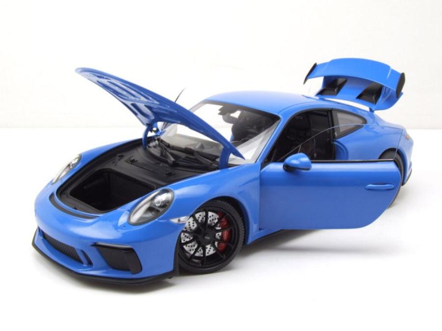 Minichamps Porsche 911 (991) GT3 2018 - Blue 1:18 Modell - Artexio