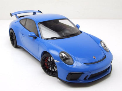 Minichamps Porsche 911 (991) GT3 2018 - Blue 1:18 Modell - Artexio