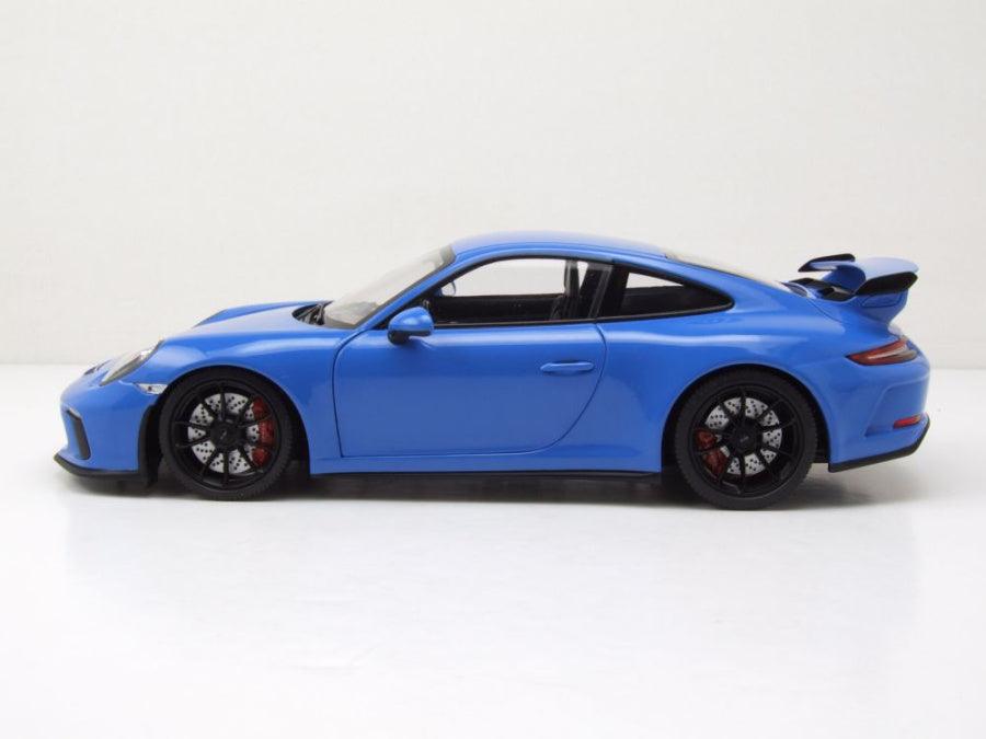 Minichamps Porsche 911 (991) GT3 2018 - Blue 1:18 Modell - Artexio