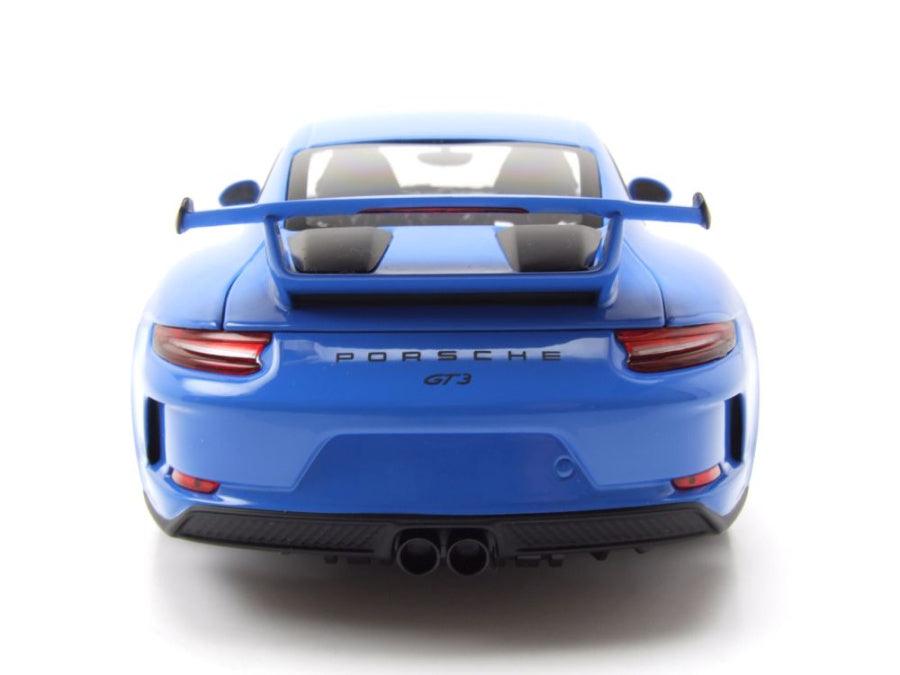 Minichamps Porsche 911 (991) GT3 2018 - Blue 1:18 Modell - Artexio