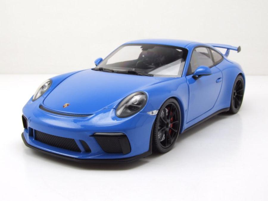 Minichamps Porsche 911 (991) GT3 2018 - Blue 1:18 Modell - Artexio