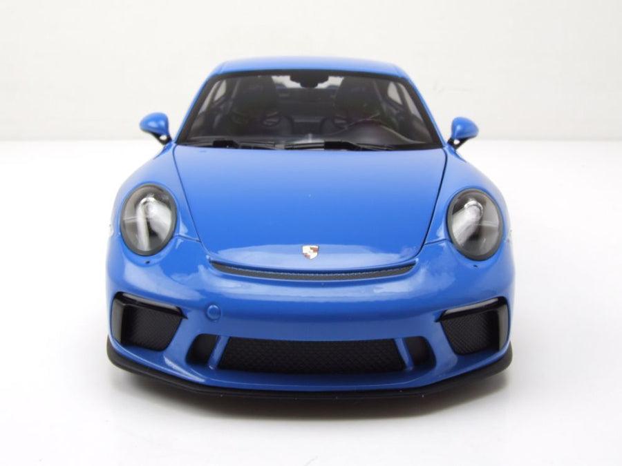 Minichamps Porsche 911 (991) GT3 2018 - Blue 1:18 Modell - Artexio